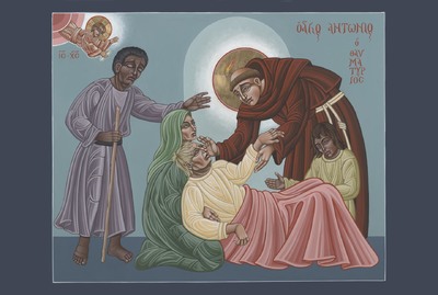 St Anthony Heals the Sick