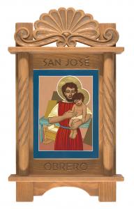 Retablo de San Jose Obrero- Retablo of St Joseph the Worker